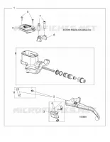 FRENO ANTERIORE BRAKE LEVER AND MASTER CYLINDER