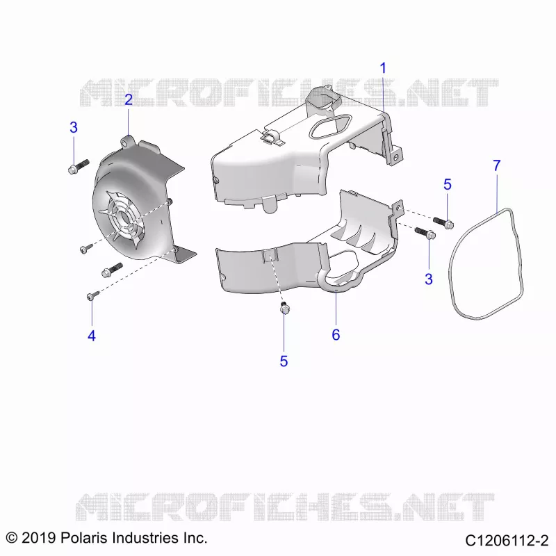 ENGINE, FAN COVER AND SINDONE