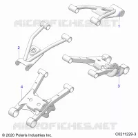 SOSPENSIONE POSTERIORE CONTROL ARMS