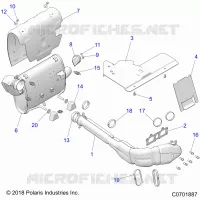 ENGINE, IMPIANTO DI SCARICO