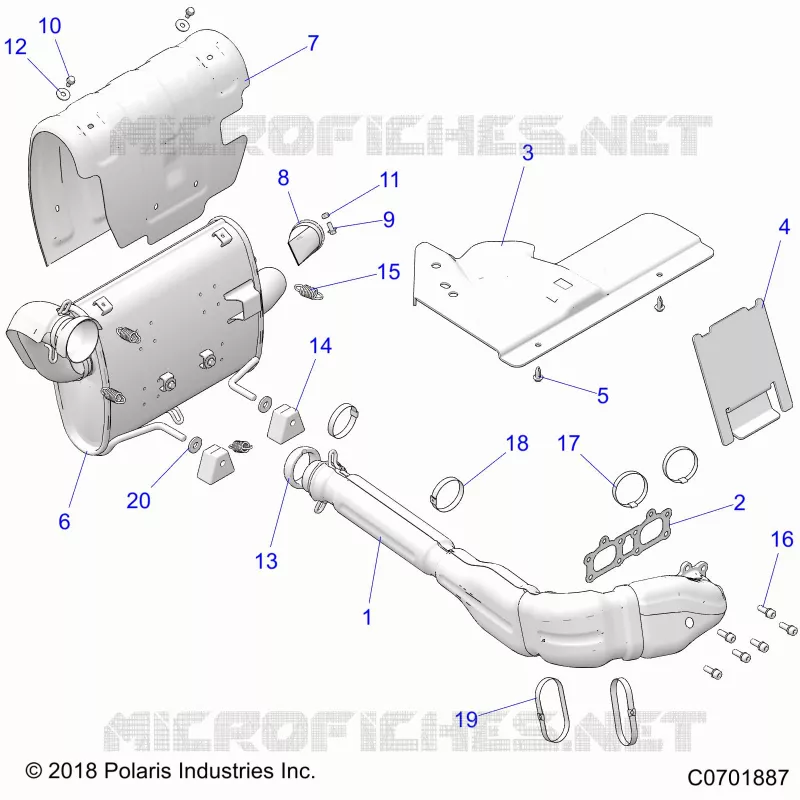 ENGINE, IMPIANTO DI SCARICO