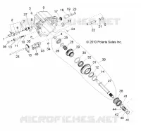 TRASMISSIONE, PRINCIPALE SCATOLA INGRANAGGI INTERNAL COMPONENTS 2