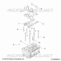ENGINE, TESTA CILINDRO
