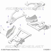 SOSPENSIONEDLE CONTROL ARMS
