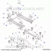 SEDE MOUNTING, FRONT