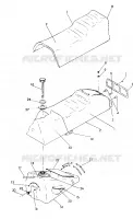 SEDE/SERBATOIO DI GAS ASSEMBLY Trail (4921272127005A)