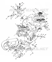 MONTAGGIO DEL MOTORE 400 XC (4920122012017A)