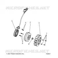 ENGINE, STATOR AND FLYRUOTA