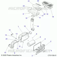 ENGINE, PRESA D'ARIA SYSTEM