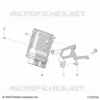 ELETTRICO, ECU MOUNTING