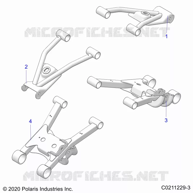 SOSPENSIONE POSTERIORE CONTROL ARMS