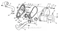 COPERCHIO FRIZIONE Magnum 4X4 W968144 and Swedish Magnum 4X4 S968144 (4936053605C002)