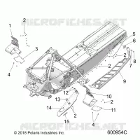 CHASSIS, PROTEZIONE FRIZIONE/FOOTRESTS/RUNNING BOARDS