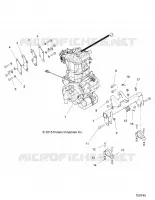 ENGINE, ENGINE AND TRASMISSIONE MOUNTING