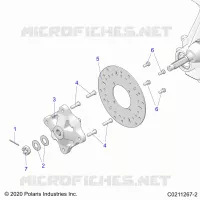 SOSPENSIONI ANTERIORI HUB AND BRAKE DISC