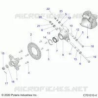 SUSPENSION, PORTAPACCHI POSTERIORE