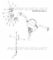 MOTORE, ACCELERATORE CONTROL ASM.
