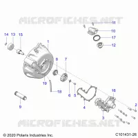 ENGINE, SISTEMA DI RAFFREDDAMENTO AND WATER PUMP