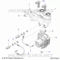 BRAKES, CILINDRO PRINCIPALE AND ABS MODULE