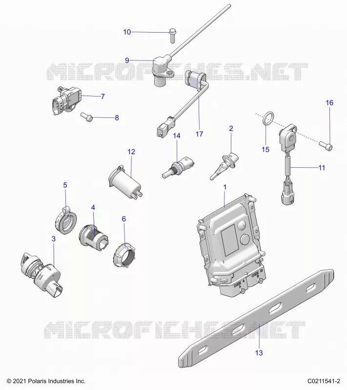 ELETTRICO, SWITCHES, SENSORS, ECU AND CONTROL MODULES