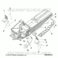 CHASSIS, PROTEZIONE FRIZIONE/FOOTRESTS/RUNNING BOARDS