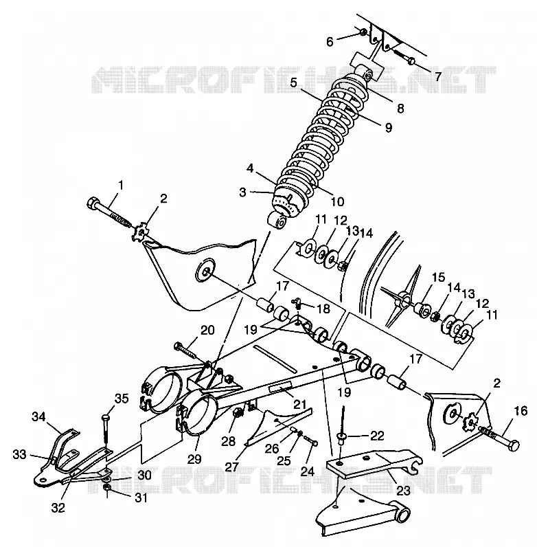SWING ARM   SHOCK