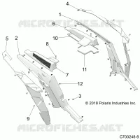 PARAFANGO POSTERIORES AND BEZELS- Z19VDE99NK (C700248-8)