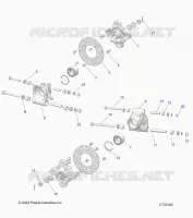 SUSPENSION, PORTAPACCHI POSTERIORE