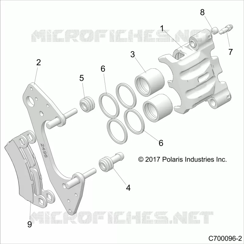 FRENO ANTERIORE CALIPER