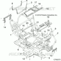 CHASSIS, TELAIO PRINCIPALE AND SKID PLATES