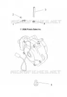 SCATOLA DEGLI INGRANAGGI, MOUNTING, FRONT (DEMAND DRIVE)