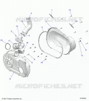TRASMISSIONE, CLUTCH COVER AND DUCTING