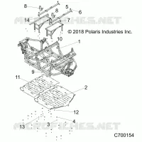 CHASSIS, TELAIO PRINCIPALE AND SKID PLATES