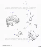 ENGINE, CORPO FARFALLATO AND FUEL RAIL