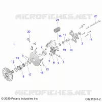 TRASMISSIONE, PRIMARY CLUTCH