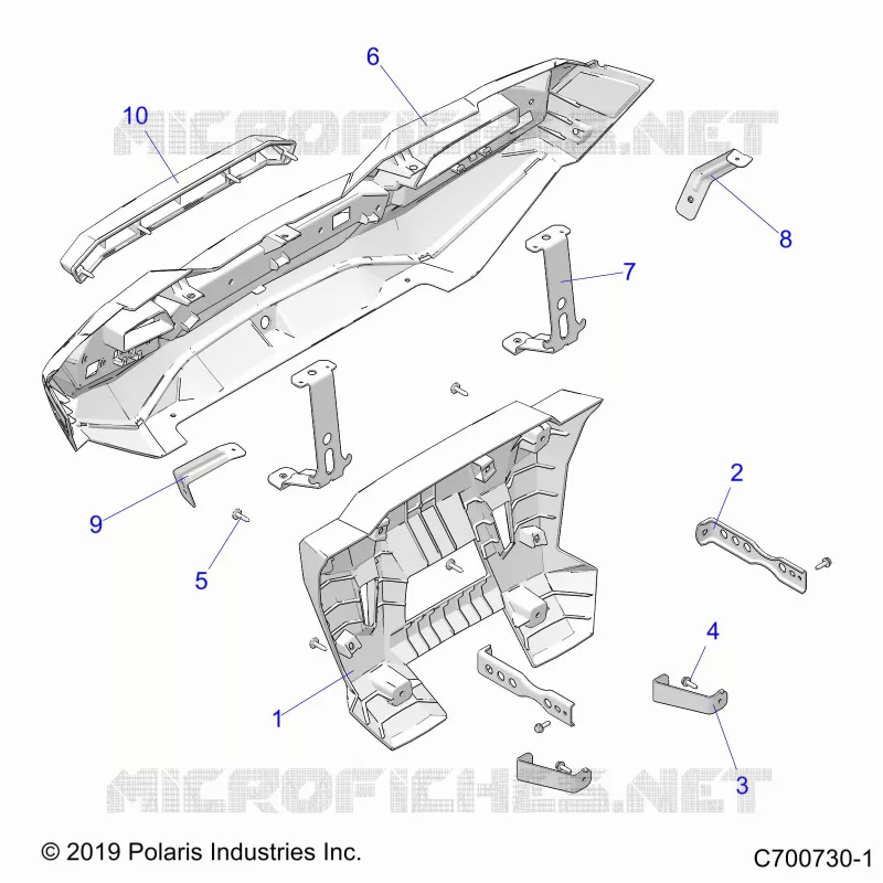 CARROZZERIA POSTERIORE BUMPER