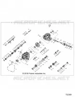 DRIVE TRAIN, PRINCIPALE SCATOLA INGRANAGGI INTERNALS