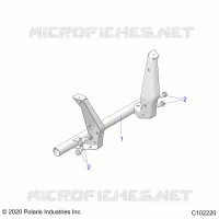 CARROZZERIA POSTERIORE RACK SUPPORT