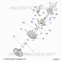 TRASMISSIONE, PRIMARY CLUTCH