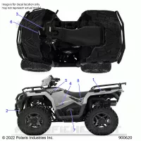 DECALSS GRAPHIC- A23SHR57AH (900620)