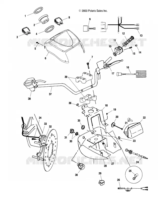 MANUBRIO AND FARO FANALE POD