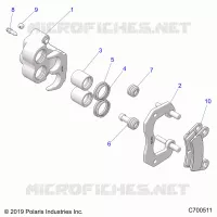 BRAKES, PINZA POSTERIORE