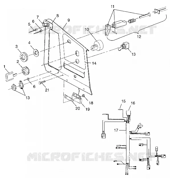 CONSOLE 700 XC 0981766 AND EUROPEAN 700 XC E981766 (4944154415A013)