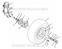 RUOTA ANTERIORE ASSEMBLY (4918411841015A)
