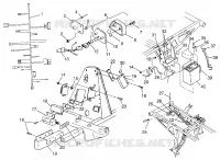 ELETTRICO/FANALE POSTERIORE MAGNUM 4X4 W97AC42A,  SWEDISH MAGNUM 4X4 S97AC42E AND (4940834083C008)