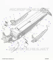 CHASSIS, PROTEZIONE FRIZIONE, FOOTRESTS, AND RUNNINGBOARDS