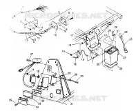 ELETTRICO/FANALE POSTERIORE ASSEMBLY 4X4 300 W958130 (4930183018C010)