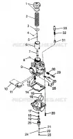 CARBURATORE TRAIL 0972761, EUROPEAN TRAIL E972761, TRAIL TOURING 0972262 AND (4938313831D006)