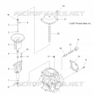 MOTORE, CARBURATORE UPPER