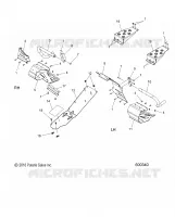CHASSIS, CLUTCH GUARD AND POGGIAPIEDIS